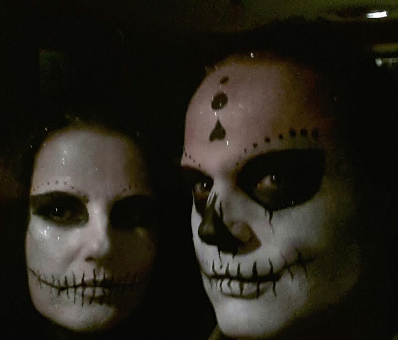 Masker-Schmink-Halloween